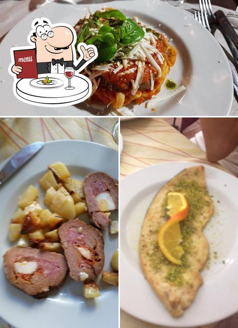 Essen im Trattoria del Carmine