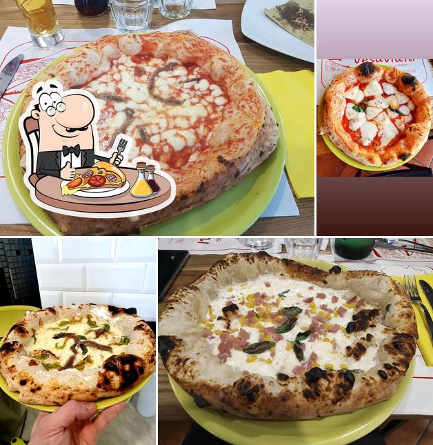 Scegli una pizza a Pizzeria Vesuviani