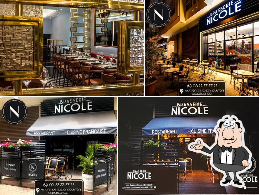 L'intérieur de Brasserie Nicole