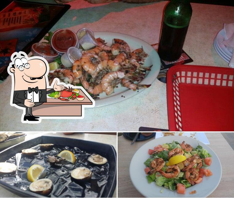 Try out seafood at Nicks Bar & Grill