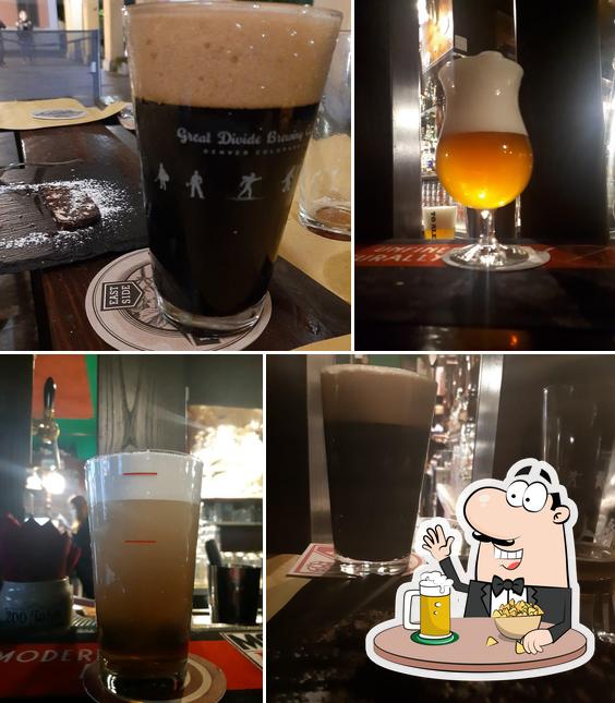 Vous pouvez prendre un verre de bière blonde ou brune