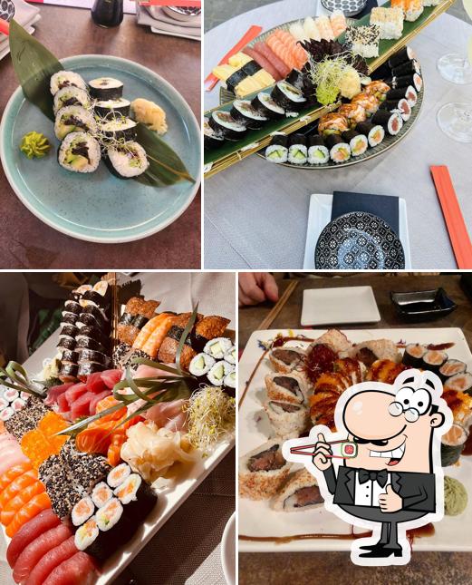 Ordina le diverse opzioni di sushi