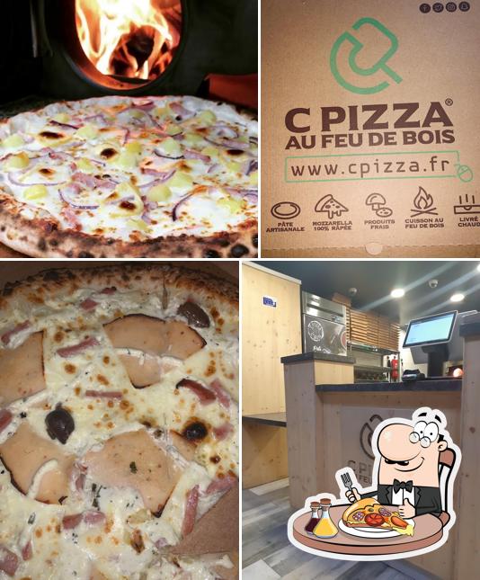 Prenez des pizzas à C PIZZA au feu de bois