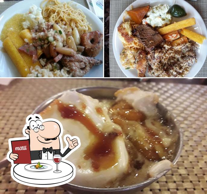 Platos en Restaurante Cansian Zamban