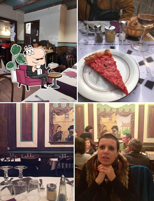 L'intérieur de Chez Mounier