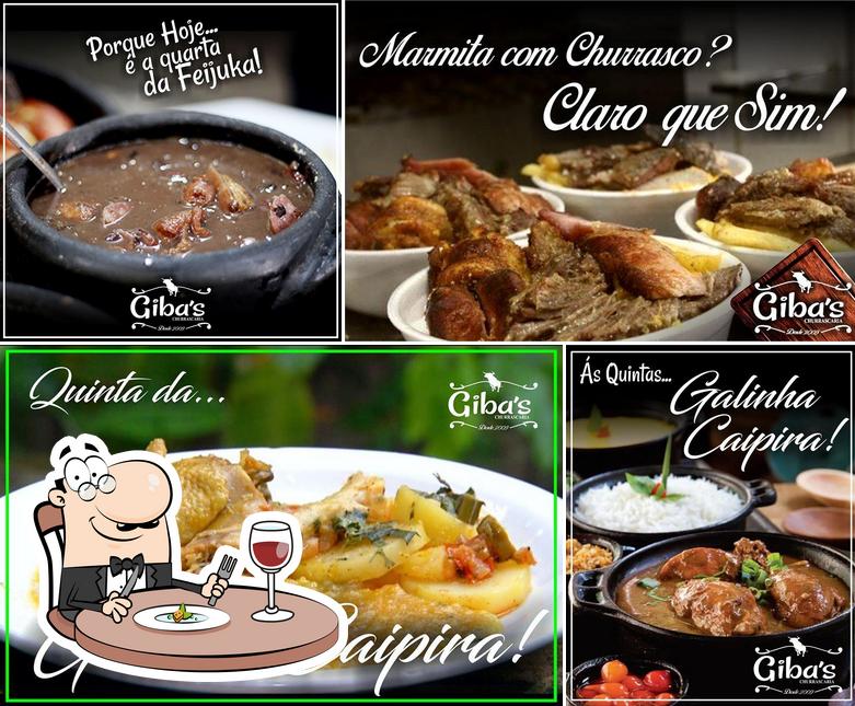 Comida em Gibas Churrascaria Joinville