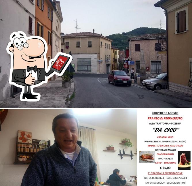 Look at the picture of Trattoria Pizzeria Da Cico