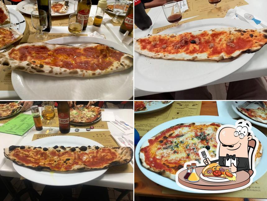 Try out pizza at BAR PIZZERIA GINA