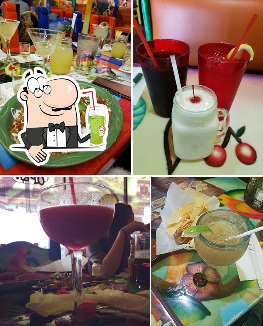 Enjoy a beverage at El Meson Restaurant