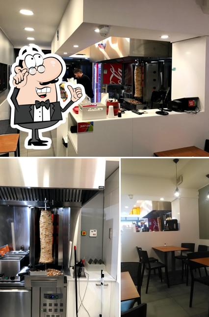 L'intérieur de Elit Doner Kebab