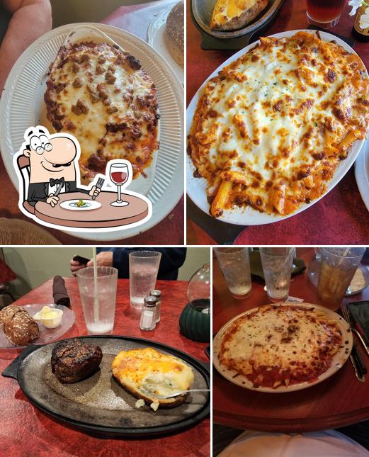 Food at Guzzardo's Italian Villa