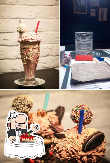 KombinaT Burgers & Milkshakes sirve distintos postres