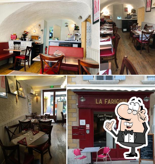 Restaurant LA FARIGOULE spécialités provençales NYONS