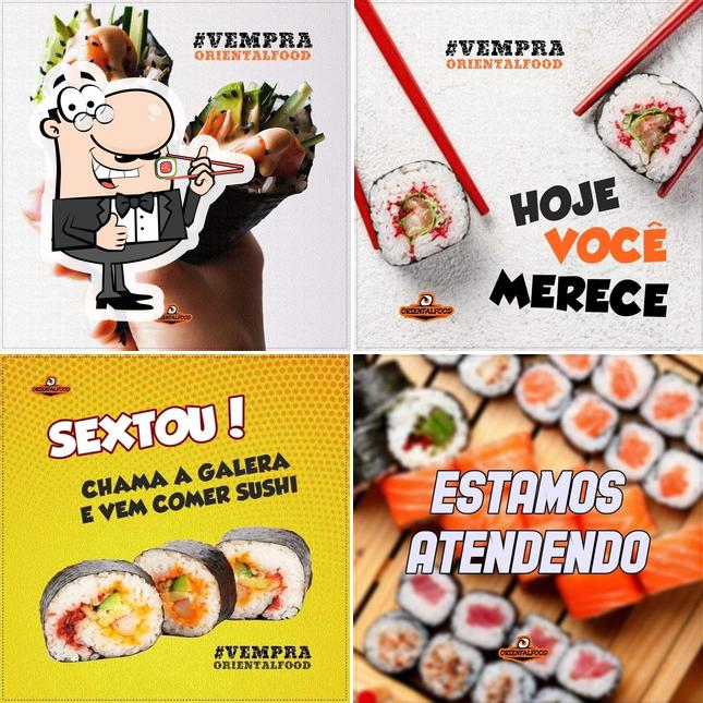 Prove diferentes opções de sushi