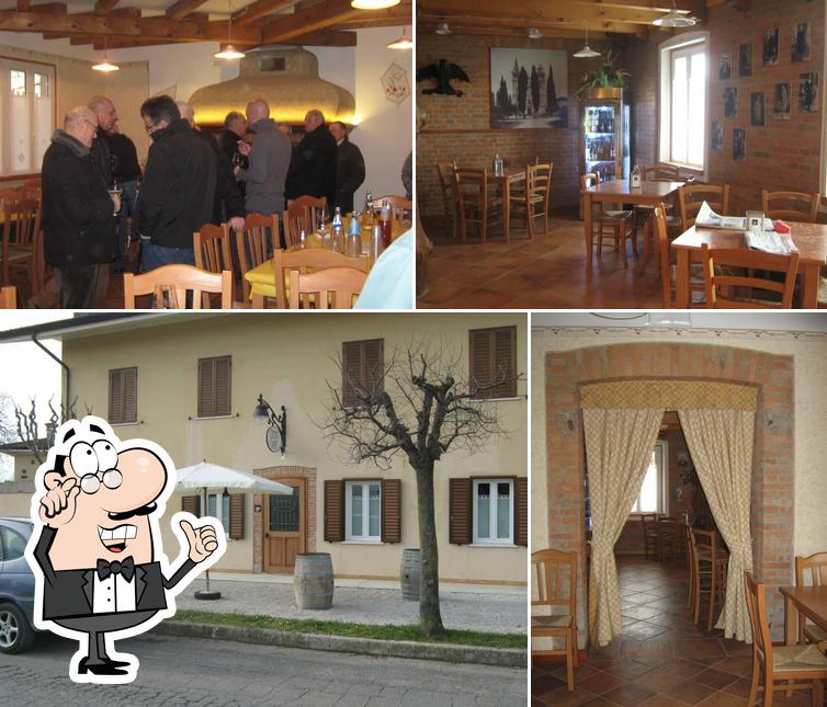 Dai un'occhiata agli interni di Osteria Ai Campi