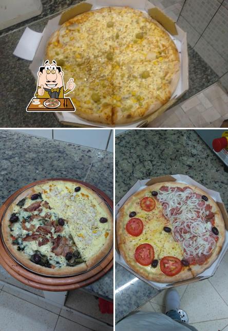 Escolha diversos variedades de pizza