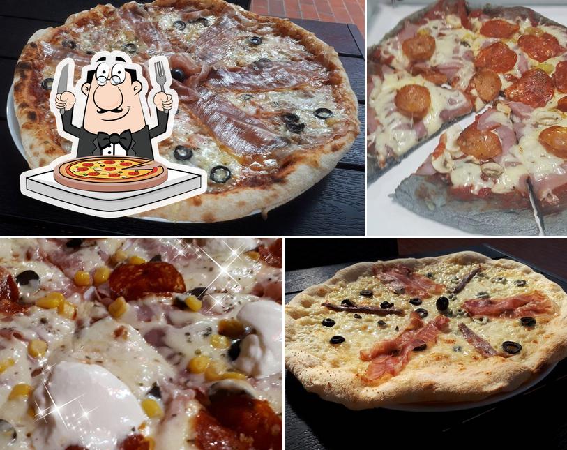 Scegli una pizza a Pizzeria Crna Pizza & Sandwich Bar