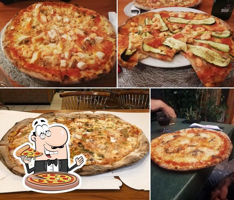 A Pizzeria La Valle di Bettoni Valeria, puoi prenderti una bella pizza