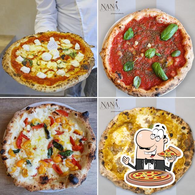 Choisissez des pizzas à Pizzeria Nanà