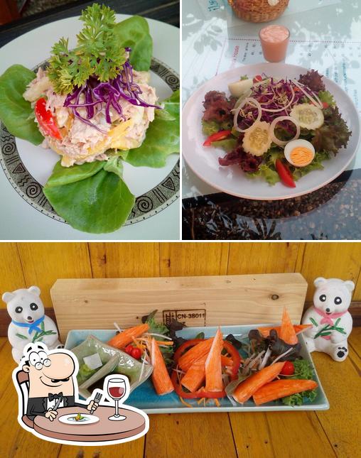 Food at บ้านสเต็กปานตะวัน