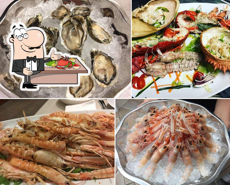 Prova la cucina di mare a Ristorante "Re di Quadri"