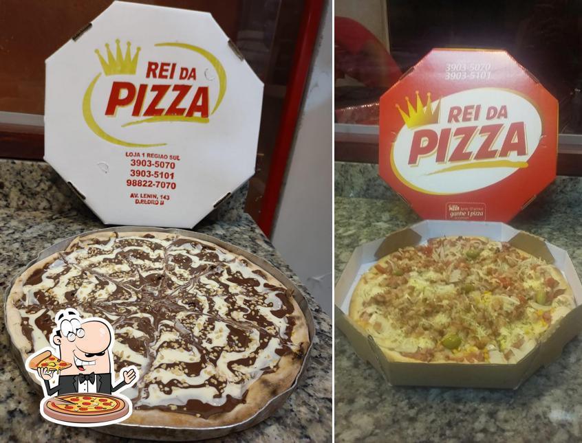 Consiga diversos variedades de pizza