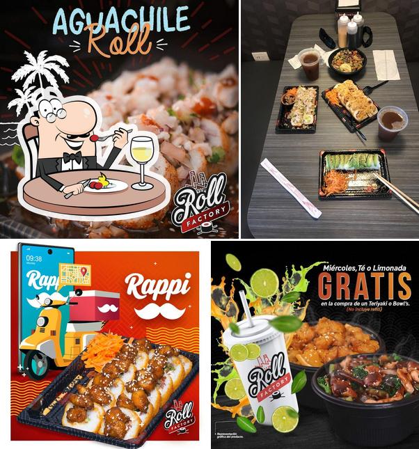 Platos en Roll Factory Novena