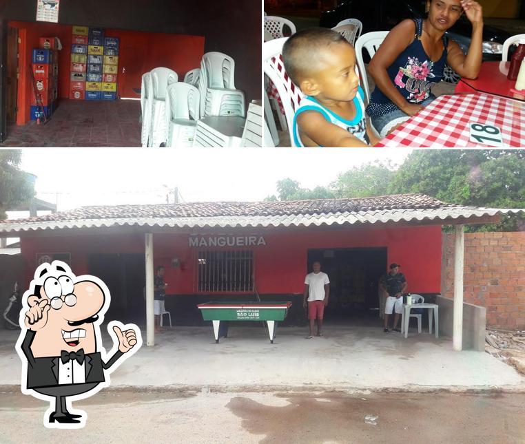 O interior do Pizzaria Pimenta Doce