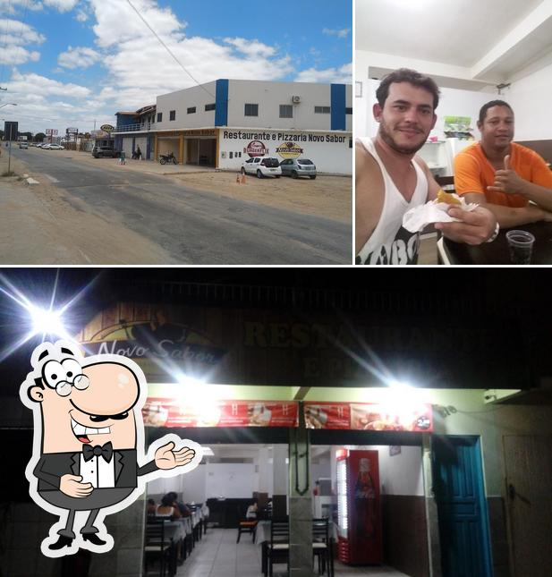 Look at this image of Restaurante e Pizzaria Novo Sabor - Burguerflix