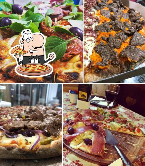 Experimente pizza no Tarthurel pizzaria