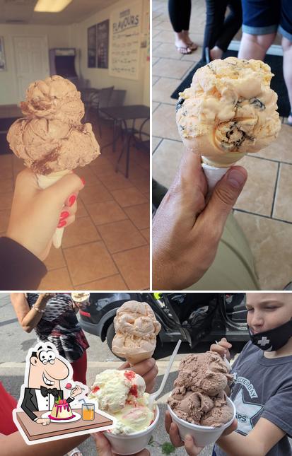 Biggies Ice Cream propose une éventail de plats sucrés