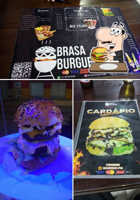 Os hambúrgueres do Brasa Burguer Gourmet irão saciar diferentes gostos