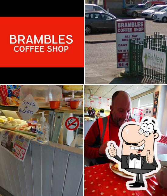 See this pic of Brambles Coffee Shop