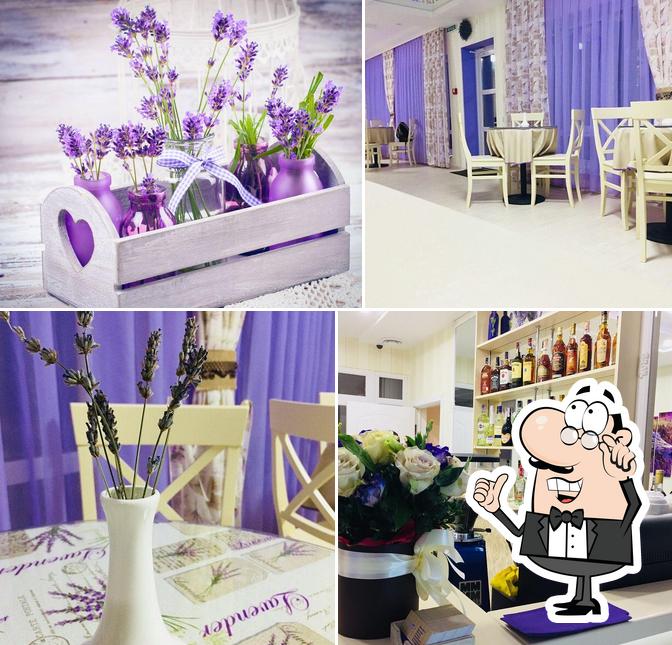 L'intérieur de Lavanda Restoran Ta Hotelʹ