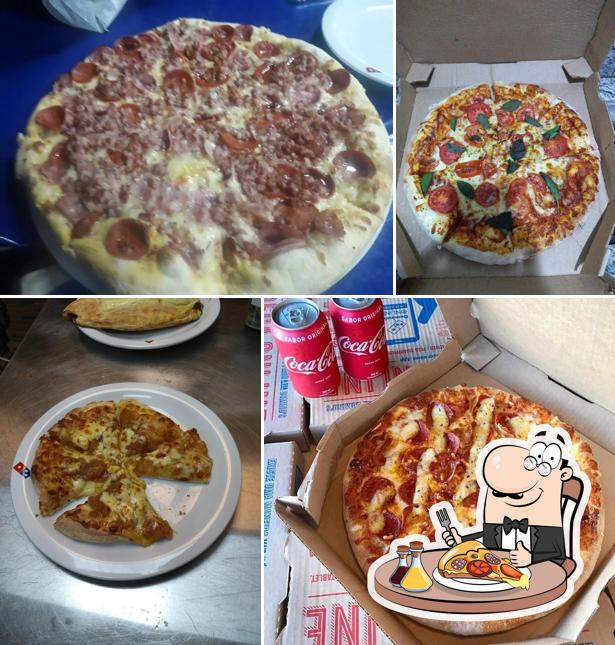 Escolha pizza no Domino's Pizza - São Vicente