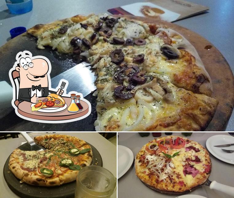 No El Padre Pizzas e Burguers, você pode degustar pizza
