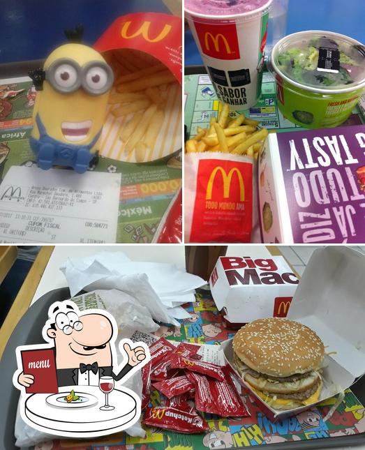 Comida em McDonald's