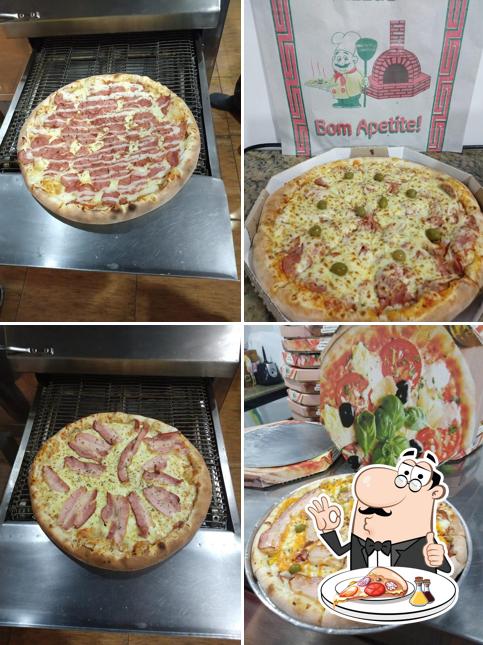 Peça pizza no Pizzaria Manancial