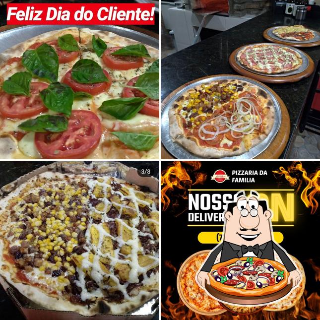 Experimente diferentes estilos de pizza