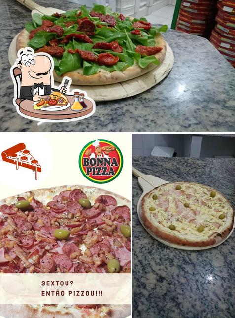 Consiga pizza no Bonna Pizza