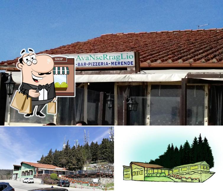 Gli esterni di Caravanserraglio Monte Morello