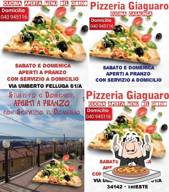 Scegli una pizza a Pizzeria Giaguaro