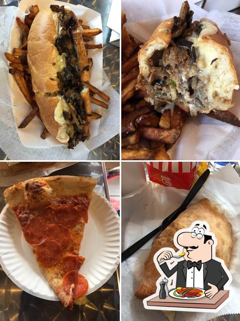 Food at Kenny's Pizza & Subs