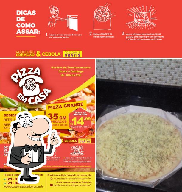 Look at the image of Pizza em Casa - Pizzas pré-assadas