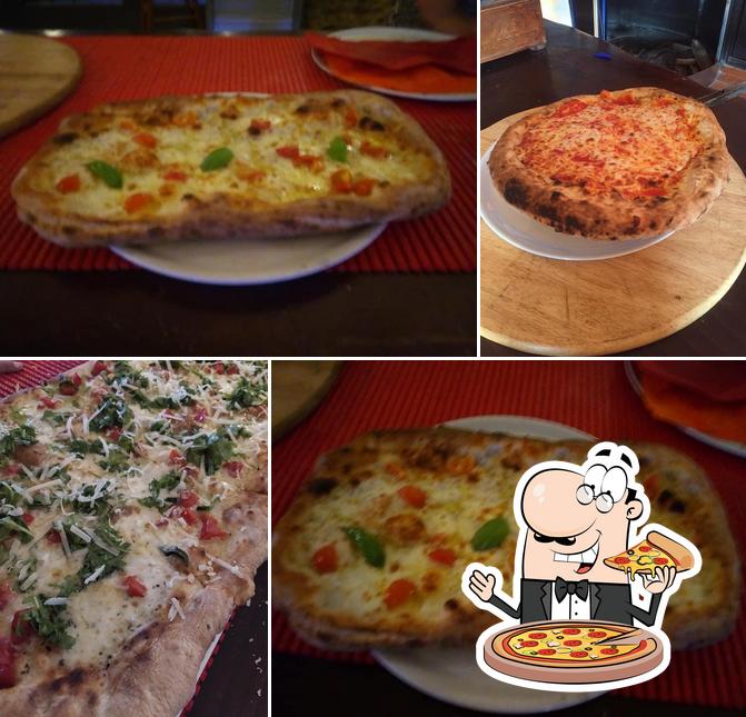 Scegli tra le molte varianti di pizza