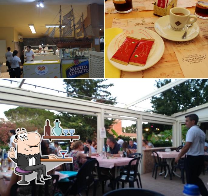 Gli interni di Bar Pizzeria Su Tostoini