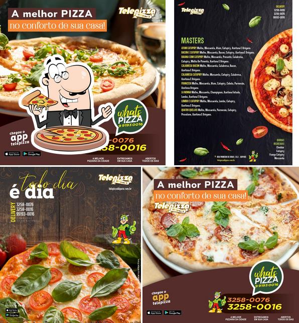 Peça pizza no Tele Pizza