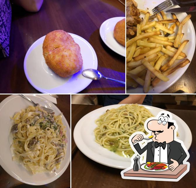 Food at Bar Gioia