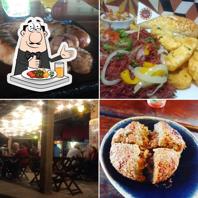 Comida em SET Camarim Bar