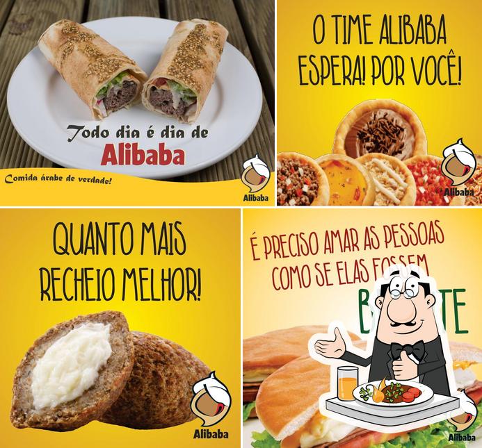 Comida em Alibaba Esfiha e Cia